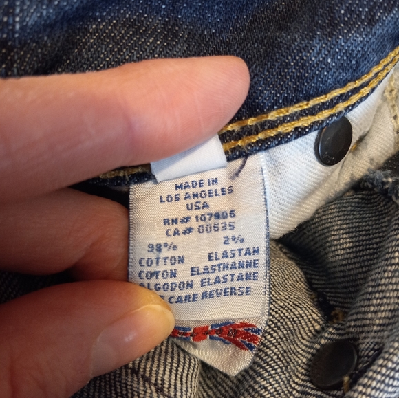 Hudson W422DHA Denim Low Rise Straight Skinny Med Wash Jeans Size 25 NWOT - Picture 11 of 12